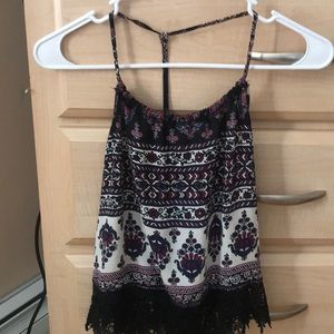 Going out top